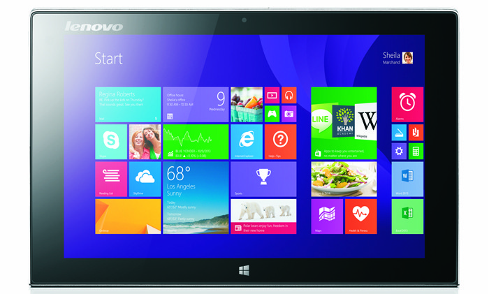 CES 2014. Windows-планшеты Lenovo Miix 2 10 и Miix 2 11 с «пристегивающимися» клавиатурами