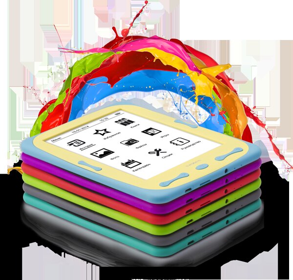 Texet TB-566: 6-дюймовый ридер с экраном E Ink и шестью цветовыми вариантами картинка Texet TB-566: 6-дюймовый ридер с экраном E Ink и шестью цветовыми вариантами