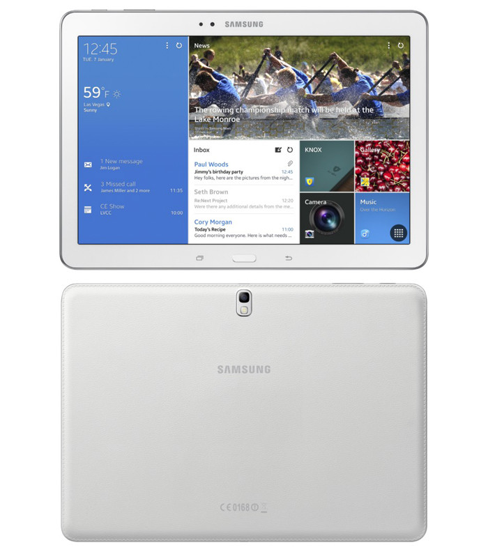 CES 2014. Четыре планшета Samsung серий Galaxy Tab Pro и Galaxy Note Pro