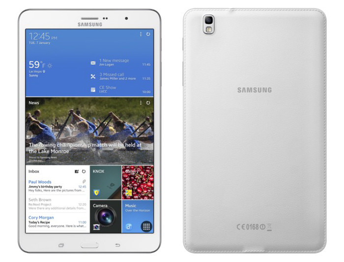 CES 2014. Четыре планшета Samsung серий Galaxy Tab Pro и Galaxy Note Pro