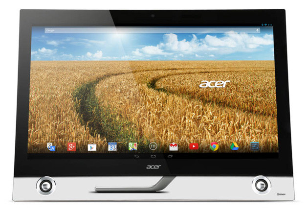 CES 2014. 27-дюймовый гибрид монитора и Android-моноблока Acer TA272 HUL