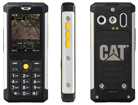 CES 2014. Очередной «неубиваемый» телефон Caterpillar CAT B100