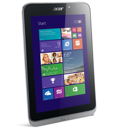 В России представлены планшеты Acer Iconia W4 и B1