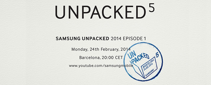 Официально: Samsung Galaxy S5 будет представлен 24 февраля