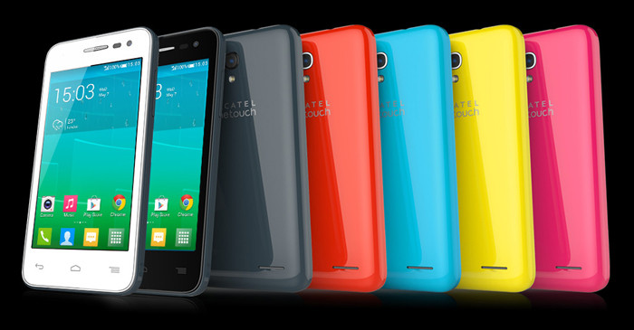 MWC 2014. Смартфоны Alcatel серии OneTouch Pop S