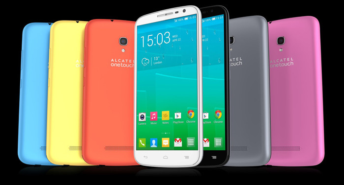 MWC 2014. Смартфоны Alcatel серии OneTouch Pop S