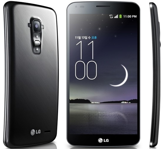 Изогнутый смартфон LG G Flex вскоре доберется до России