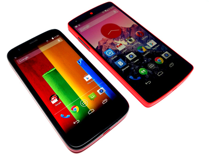 LG Nexus 5 vs. Motorola Moto G: неожиданные итоги сравнения 
