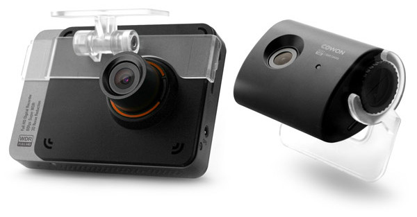 Cowon AF2: автомобильный видеорегистратор с двумя камерами