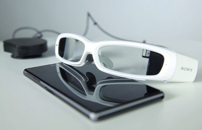 Sony продемонстрировала прототип очков SmartEyeglass разработчикам