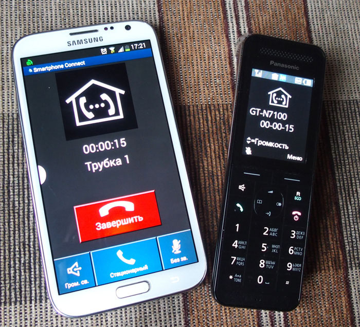 Обзор DECT-телефона Panasonic KX-PRW120RU: Средство сэкономить