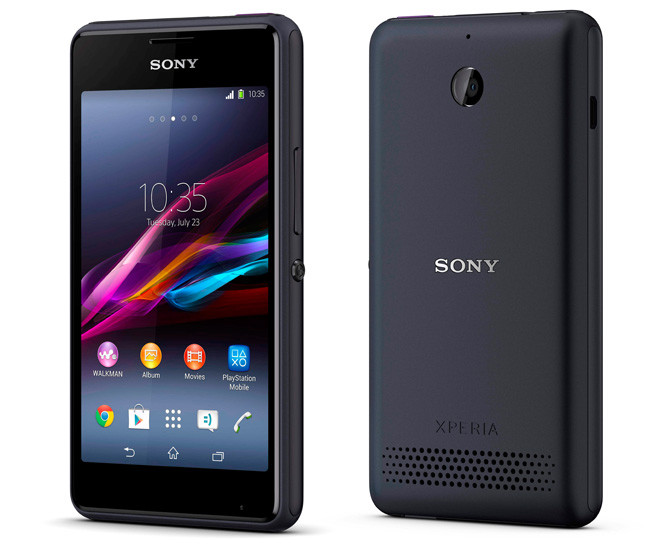 В России начинаются продажи смартфонов Sony Xperia E1 и E1 Dual