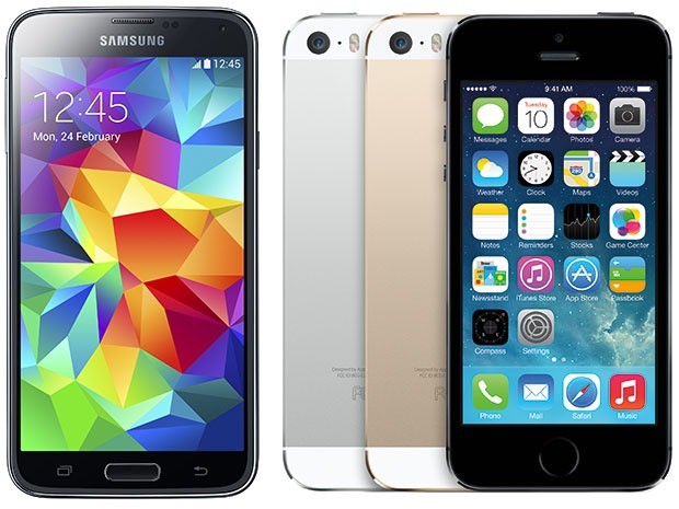 Себестоимость Samsung Galaxy S5 на 21% выше, чем iPhone 5S