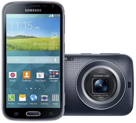 Представлен гибрид смартфона и фотокамеры Samsung Galaxy K Zoom