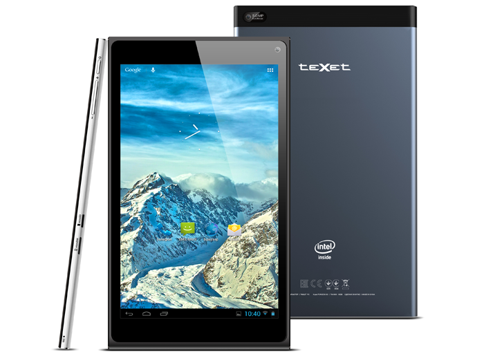 Texet X-Pad Force 8i 3G: 8-дюмовый Android-планшет с процессором Intel Atom
