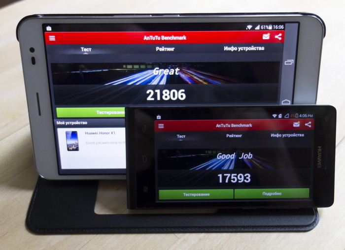 Обзор смартфона Huawei Ascend G6 и планшета Huawei MediaPad X1 7.0: дорогу осилит крадущийся
