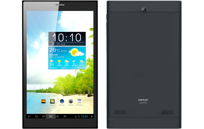 Explay Lagoon: 8-дюймовый планшет с 4-ядерным процессором и 3G-модемом