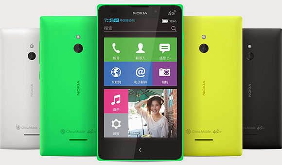 В Китае выпущена 4G-версия смартфона Nokia XL
