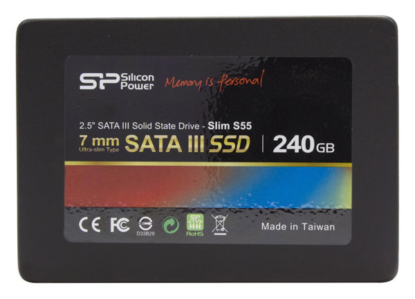 Обзор SSD-накопителя Silicon Power S55 240GB: Скорость превыше всего