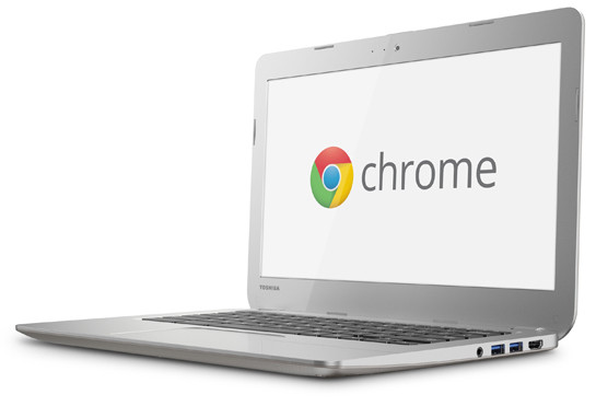 Toshiba упростила свой 13,3-дюймовый ноутбук на Chrome OS 