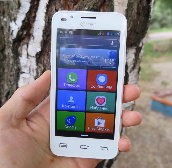 Обзор смартфона SENSEIT L301: Заботливый смартфон