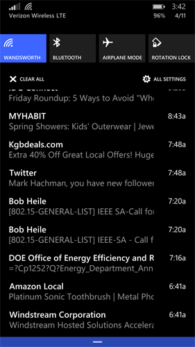 Обновленная версия Windows Phone 8.1 сокращает отрыв от iOS и Android