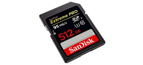 SanDisk выпустила карту SD рекордной емкости: 512 гигабайт