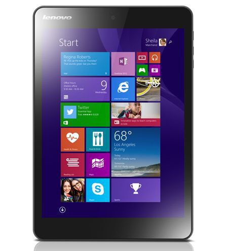 Lenovo представляет 7,85-дюймовый Windows-планшет Miix 3 8