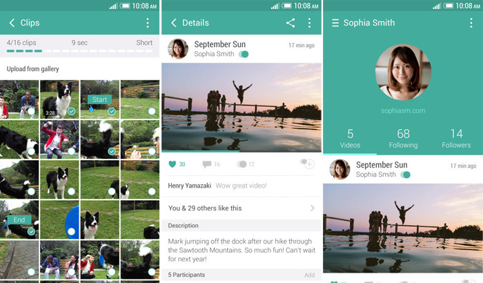 HTC Double Exposure. Клиенты соцсети HTC Zoe выпустят для iOS и всех Android-смартфонов