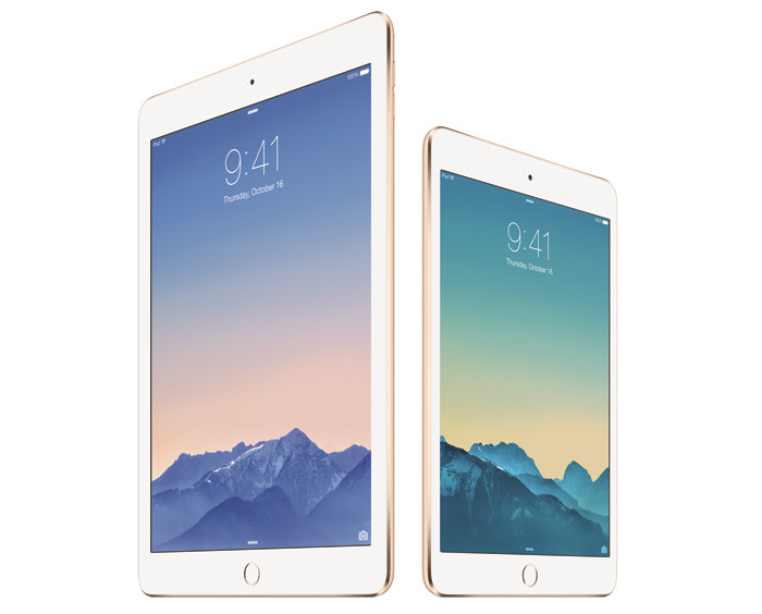 Представлены iPad Air 2 и iPad mini 3