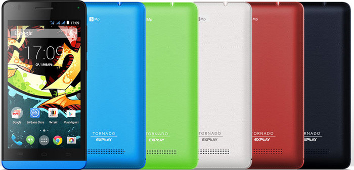 Explay Tornado: недорогой Android-смартфон с поддержкой трех SIM-карт 