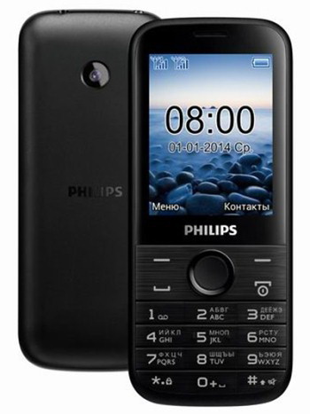 Philips Xenium E160: телефон с аккумулятором на 35 дней автономной работы