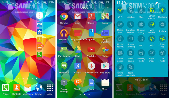 Samsung рассылает прошивку с Android 5.0 Lollipop для Samsung Galaxy S5