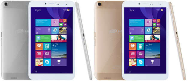 Представлены 8-дюймовые Windows-планшеты начального уровня iRU B801G и iRU B802G