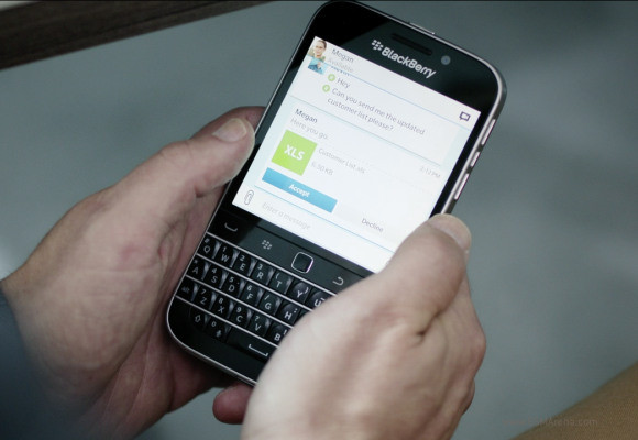BlackBerry наконец-то представила смартфон BlackBerry Classic