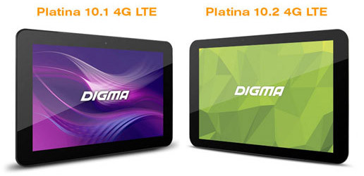 Digma представляет линейку планшетов с поддержкой LTE