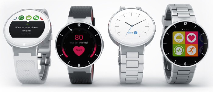 CES 2015. Круглые смарт-часы Alcatel OneTouch Watch