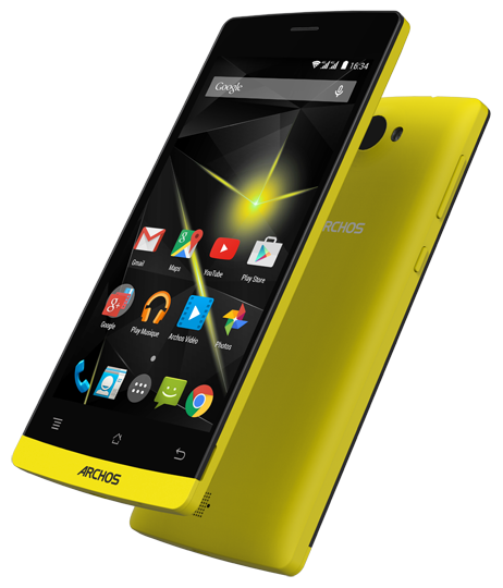 CES 2015. Недорогой 4G-смартфон Archos 50 Diamond с Full HD-экраном