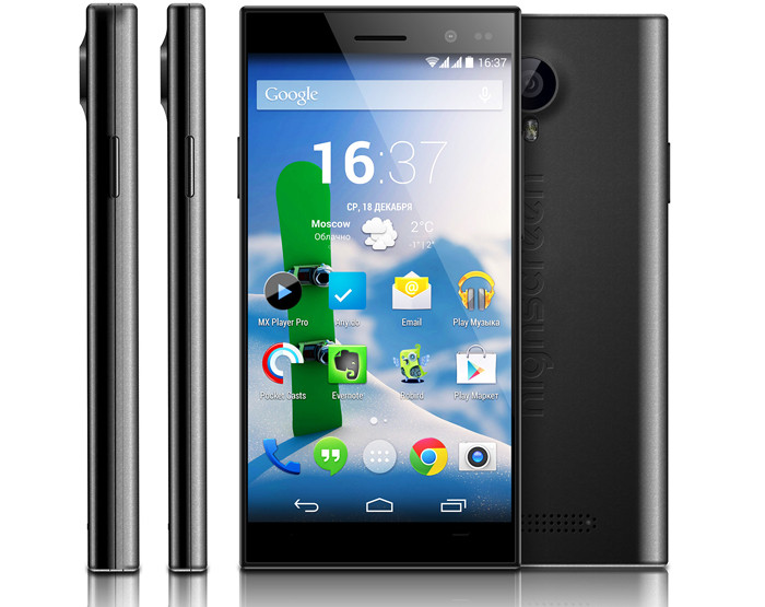 Highscreen Zera U: смартфон с Full HD-экраном и двумя батареями в комплекте