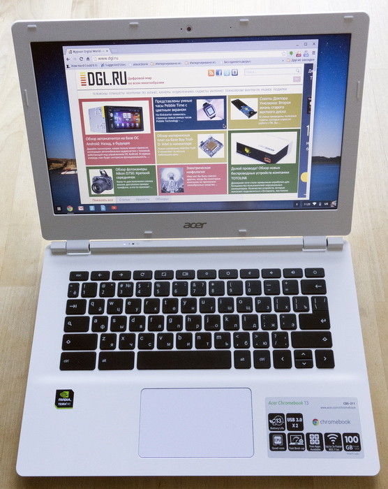 Обзор Acer Chromebook 13: Отсель грозить мы будем Microsoft