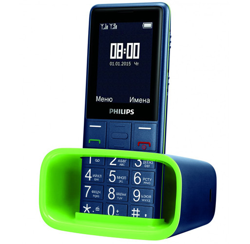 Philips Xenium E311: телефон для людей солидного возраста с фонариком и «лупой»