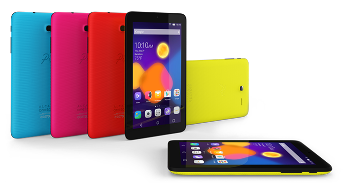MWC 2015. Смартфоны и планшеты серии Alcatel One Touch Pixi 3