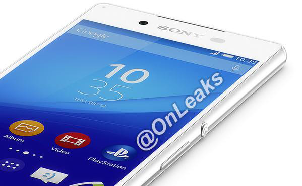 Опубликовано первое пресс-изображение флагманского смартфона Sony Xperia Z4