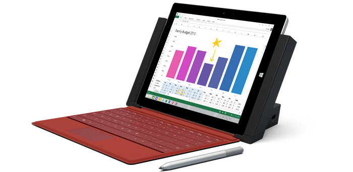 Microsoft представляет планшет Surface 3