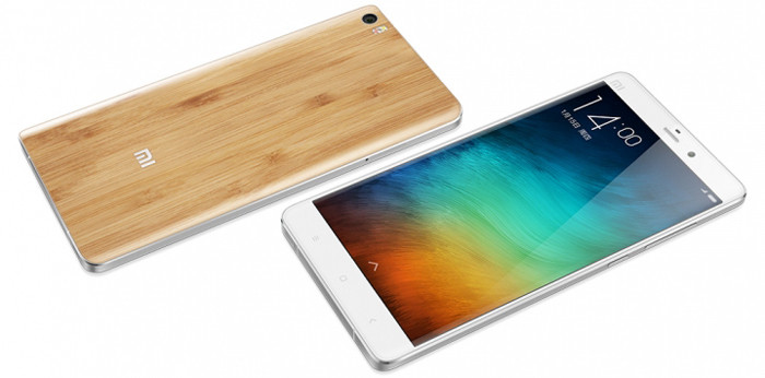 Xiaomi анонсировала смартфон Mi Note Natural Bamboo Edition