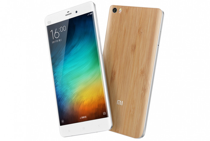 Xiaomi анонсировала смартфон Mi Note Natural Bamboo Edition