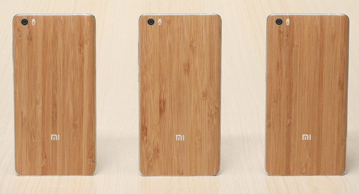Xiaomi анонсировала смартфон Mi Note Natural Bamboo Edition