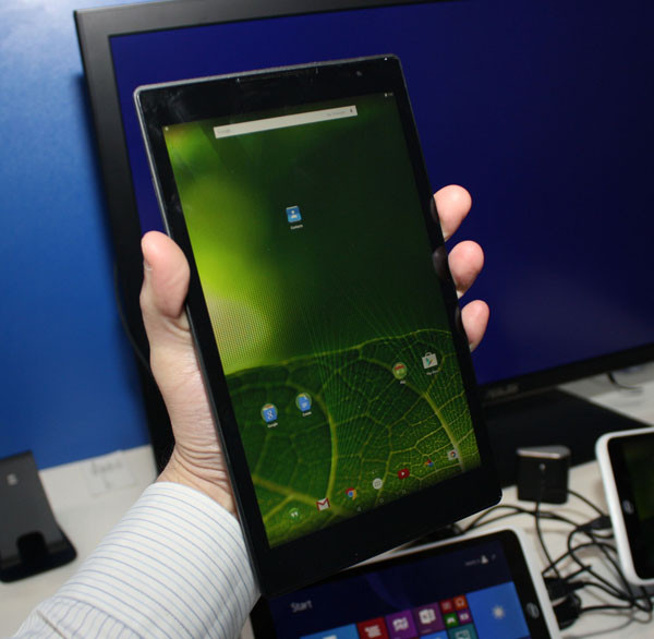 Продемонстрирован прототип планшета Lenovo на платформе Intel Cherry Trail