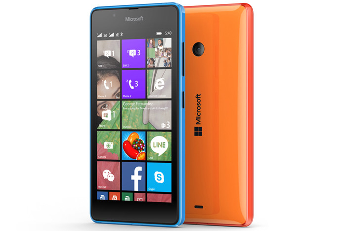 Представлен 5-дюймовый смартфон Microsoft Lumia 540 Dual SIM с HD-экраном