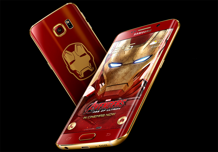 Samsung выпустила спецверсию Galaxy S6 edge – Galaxy S6 edge Iron Man Limited Edition